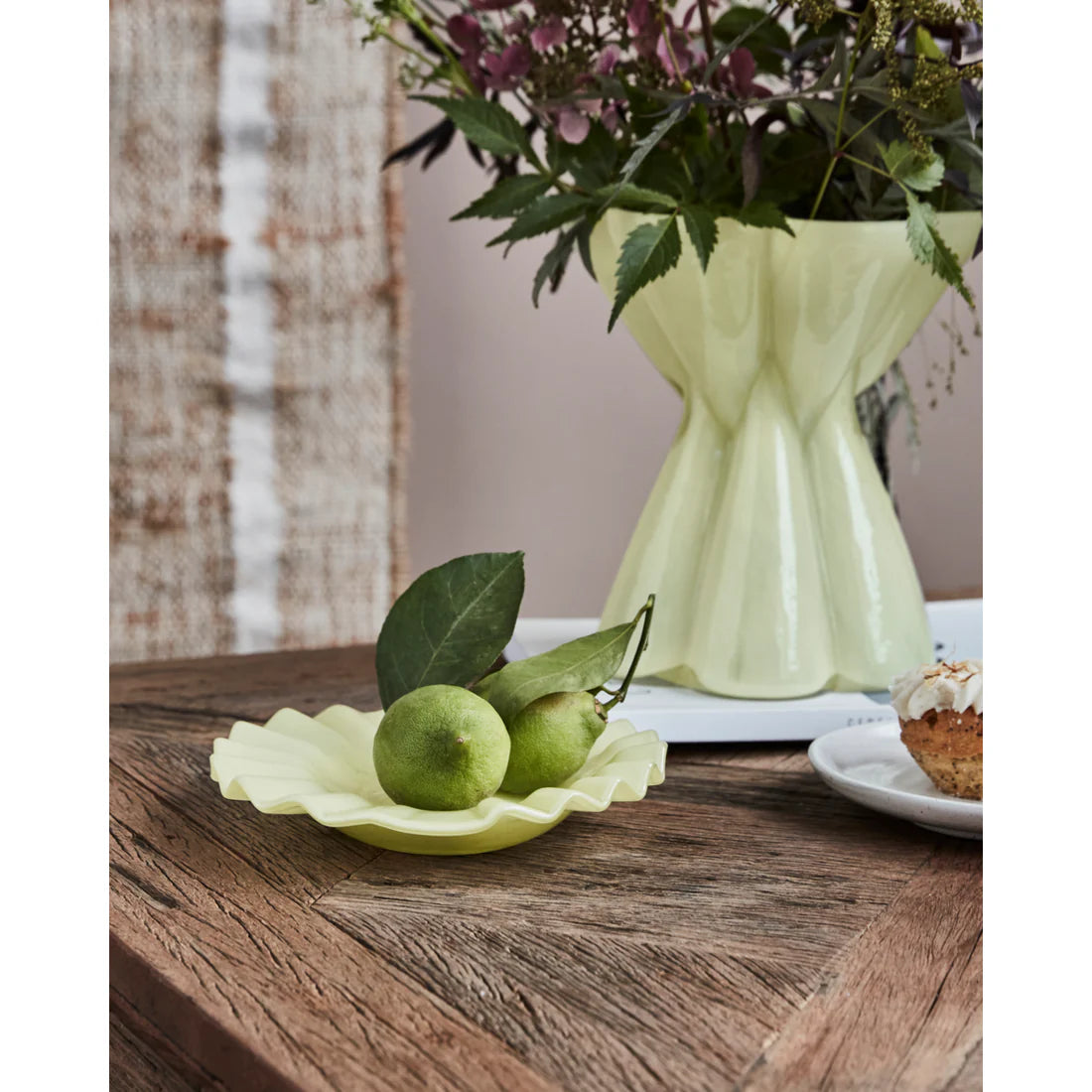 Dekorationsbakke, HDWave, Gul