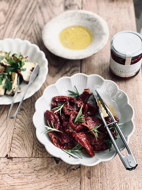 Semidried tomater i olie 210 gr.