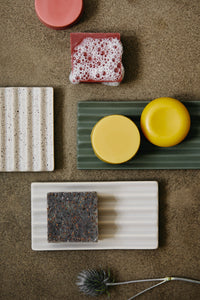 Sæbeskål stor - Grøn