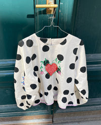 Top Diana - Black Dot