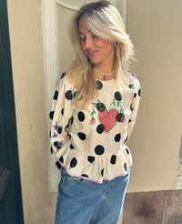 Top Diana - Black Dot