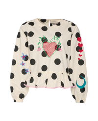 Top Diana - Black Dot