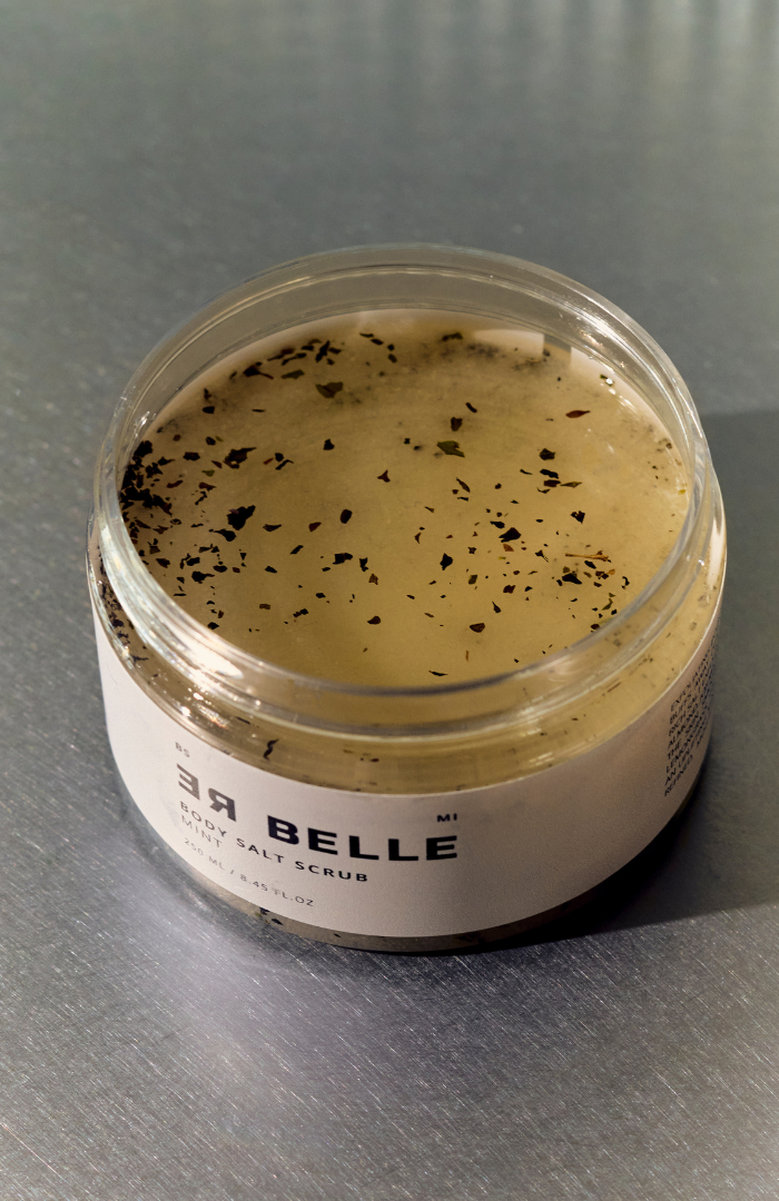 Body Scrub Mint – eksfolierende scrub med frisk mynte 250 ml- Rebelle