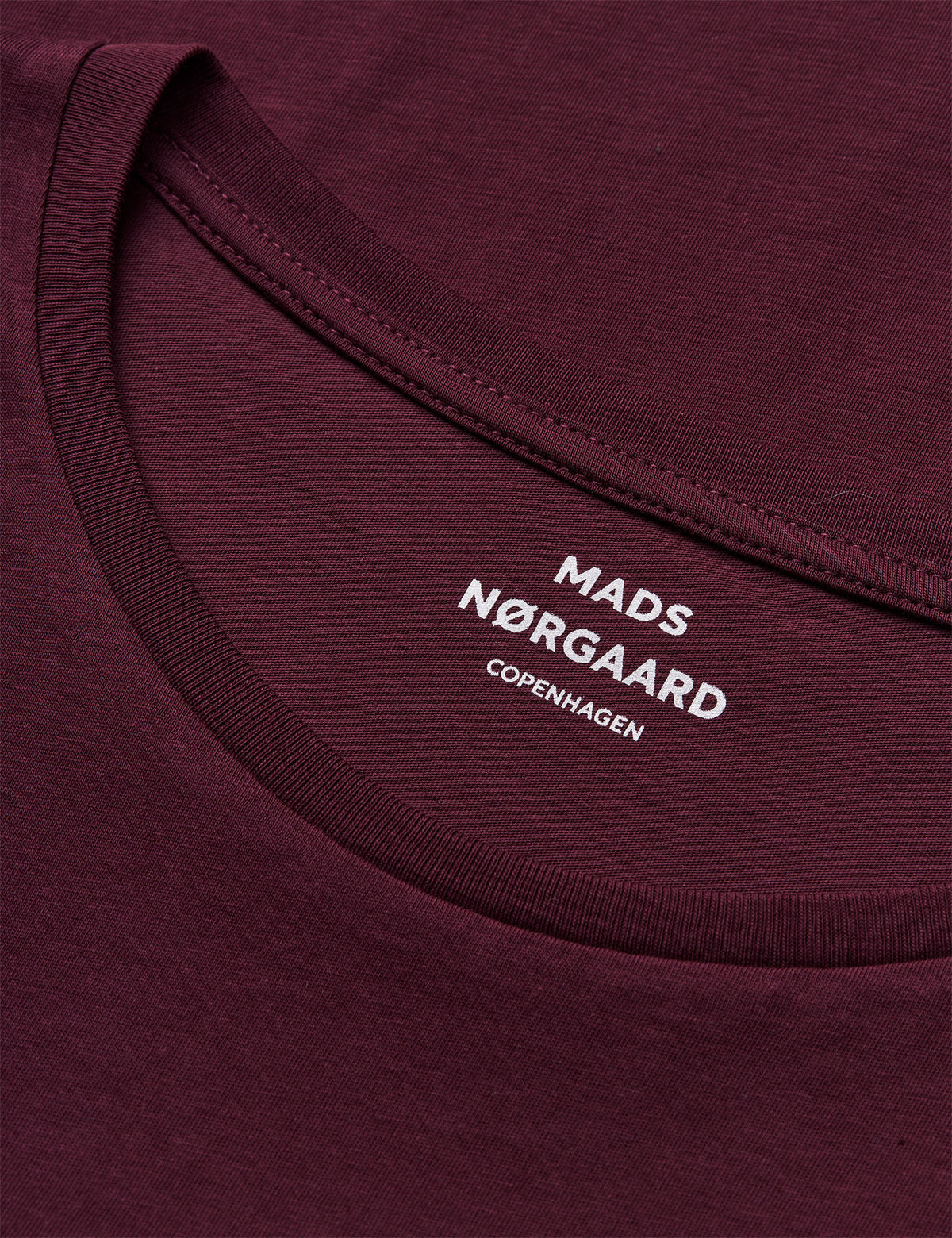 Mads Nørgaard Fine Jersey Teasy Tee FAV – T-shirt i økologisk bomuld