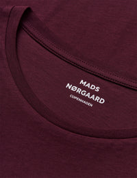 Mads Nørgaard Fine Jersey Teasy Tee FAV – T-shirt i økologisk bomuld