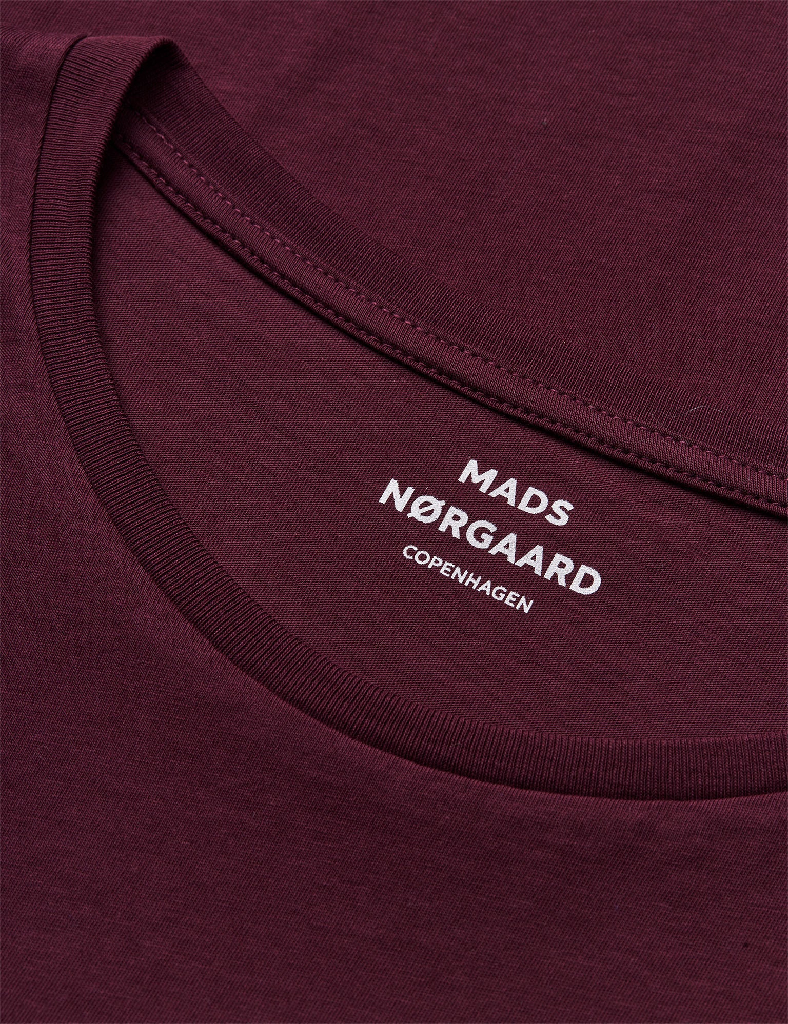 Mads Nørgaard Fine Jersey Teasy Tee FAV – T-shirt i økologisk bomuld