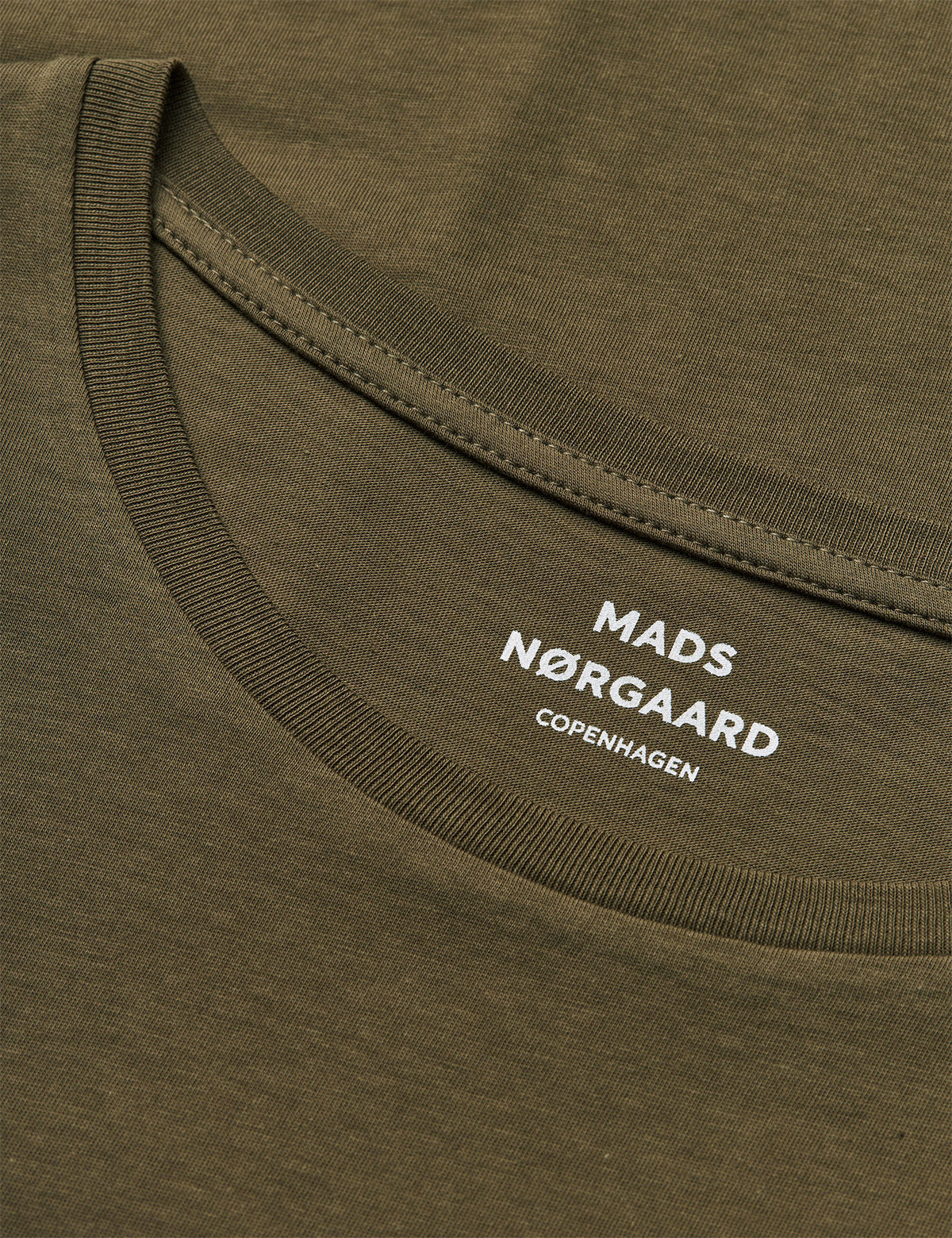 Mads Nørgaard Fine Jersey Teasy Tee FAV – T-shirt i økologisk bomuld
