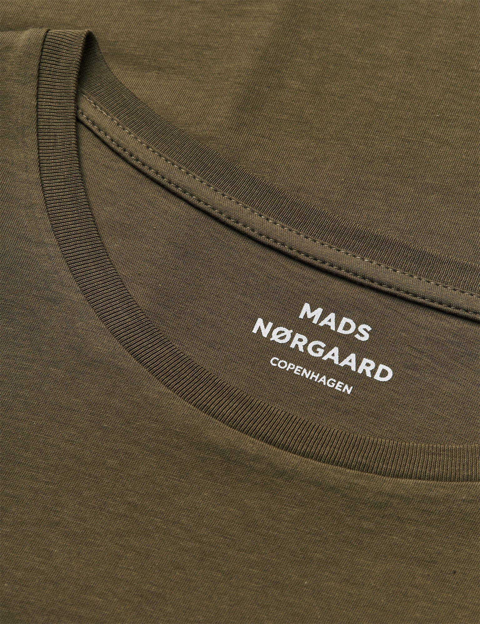 Mads Nørgaard Fine Jersey Teasy Tee FAV – T-shirt i økologisk bomuld
