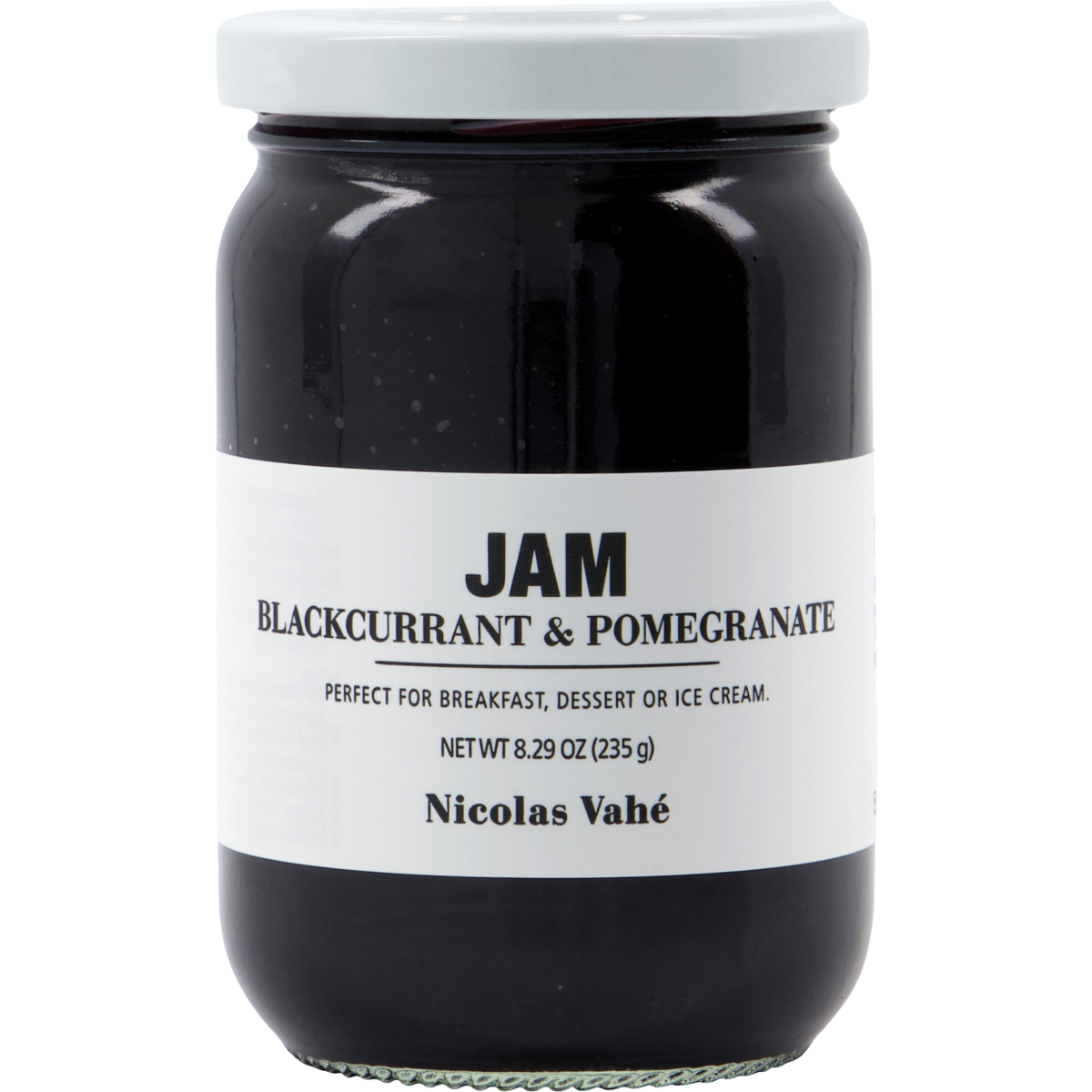 Jam, blackcurrant & pomegranate