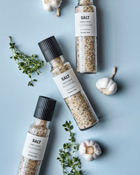 Salt med hvidløg & timian – 300 g