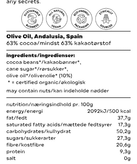 Mellow Chocolate - OLIVENOLIE, andalusien