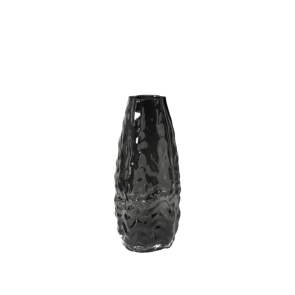 Vase Milla grå L