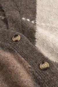 N-Laiana Knit Cardigan – Ash Brown Mix