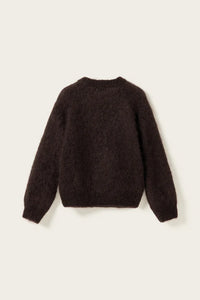 N-Latora Knit – Dark Brown Chocolate