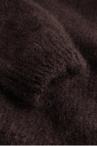 N-Latora Knit – Dark Brown Chocolate