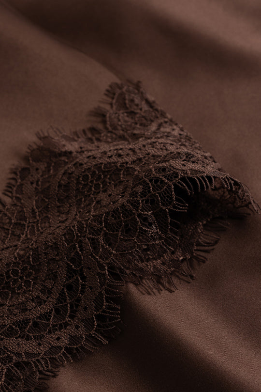 N-Minne Blouse – Chocolate