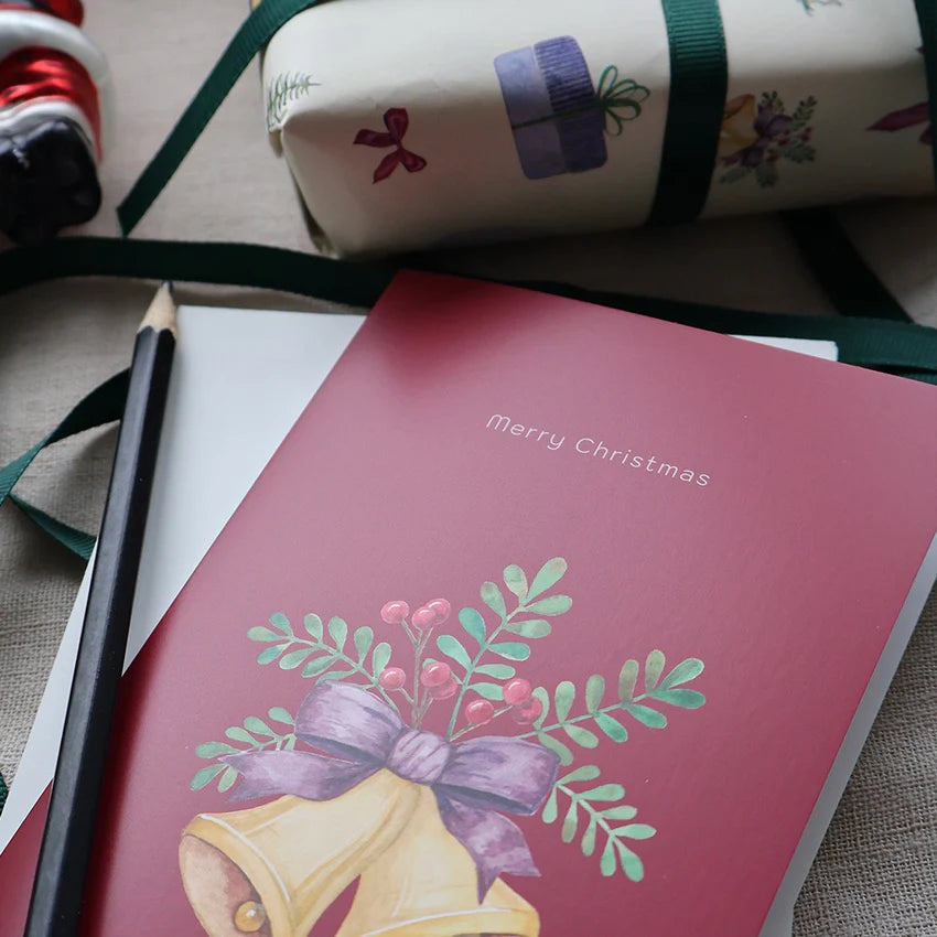 Foldet kort, Bells - Jul