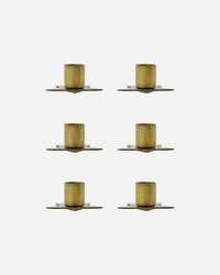 Lysestage - messing finish