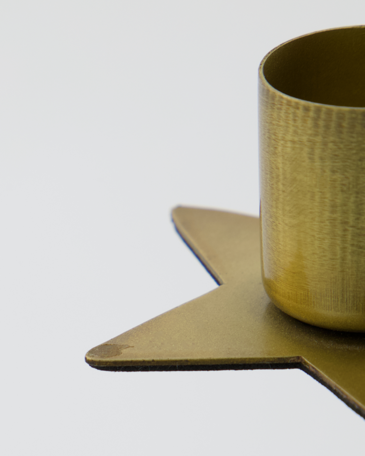 Lysestage - messing finish