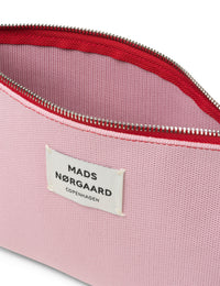 Knit Stripe Hof Make-Up Bag – Fairy Tale/Goji Berry – Mads Nørgaard