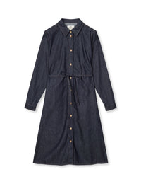 Mads Nørgaard Cosy Denim Svanil Dress – Denimkjole i økologisk bomuld