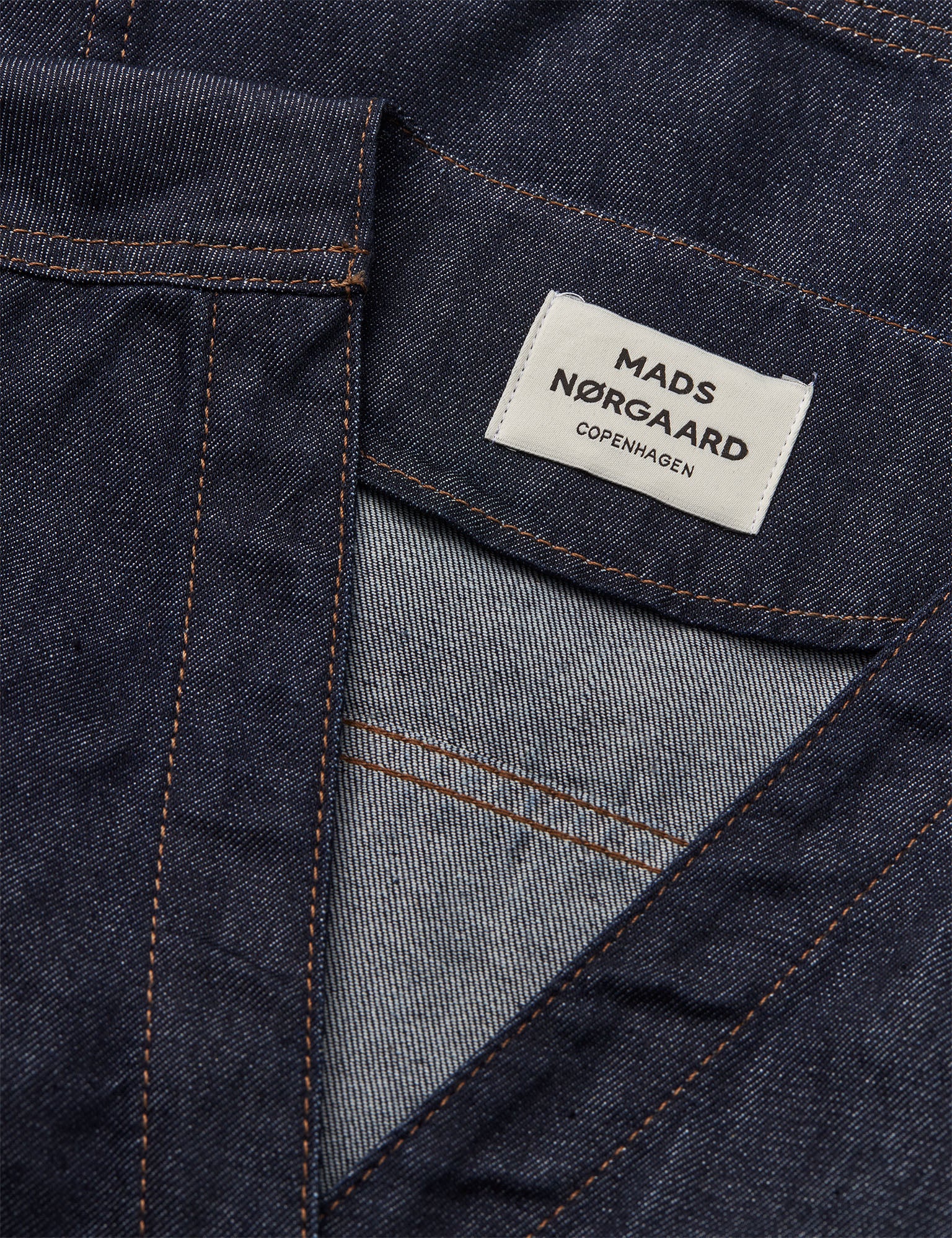 Mads Nørgaard Cosy Denim Maya Shirt – Denimbluse | Aluu