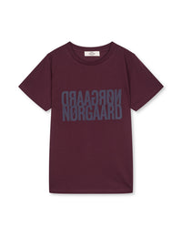 Mads Nørgaard Single Cotton Trenda P Tee – T-shirt i økologisk bomuld