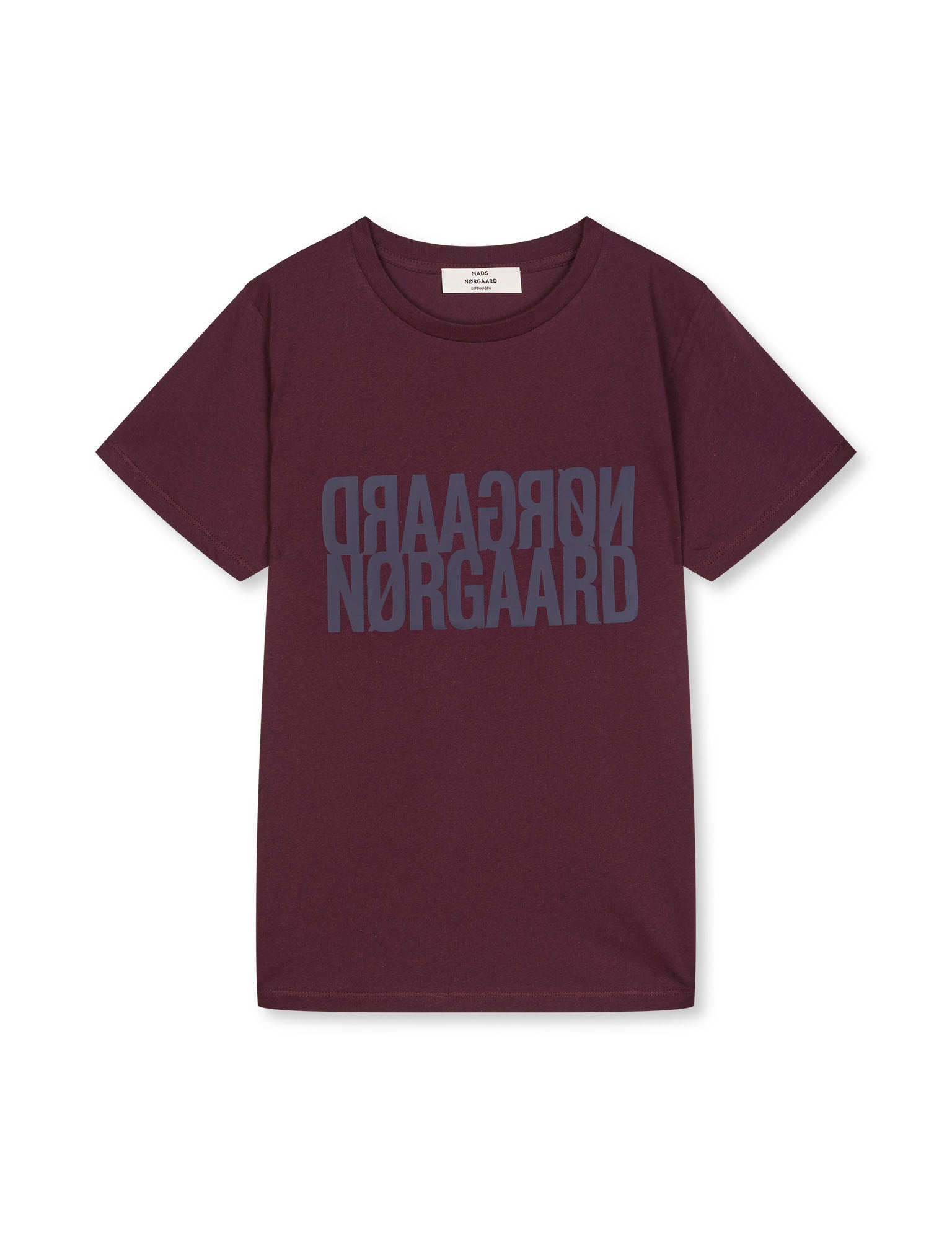 Mads Nørgaard Single Cotton Trenda P Tee – T-shirt i økologisk bomuld