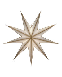 House Doctor Papirstjerne – Off-white/Champagne, 7-punkts