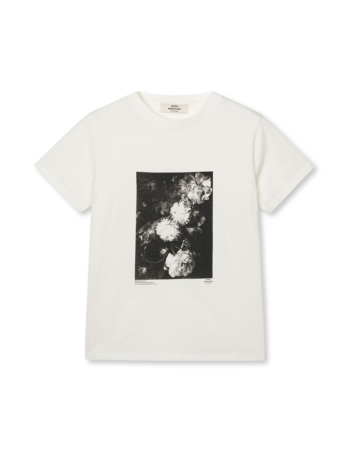 Cotton Jersey Trenda Tee – Snow White – Mads Nørgaard