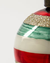 Ornament multi-farvet 8 cm. dia