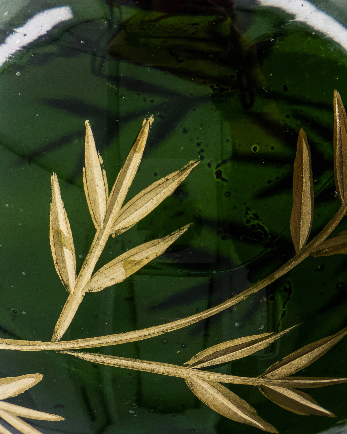 Julepynt, HDLeaf, Grøn;Guld