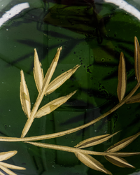 Julepynt, HDLeaf, Grøn;Guld