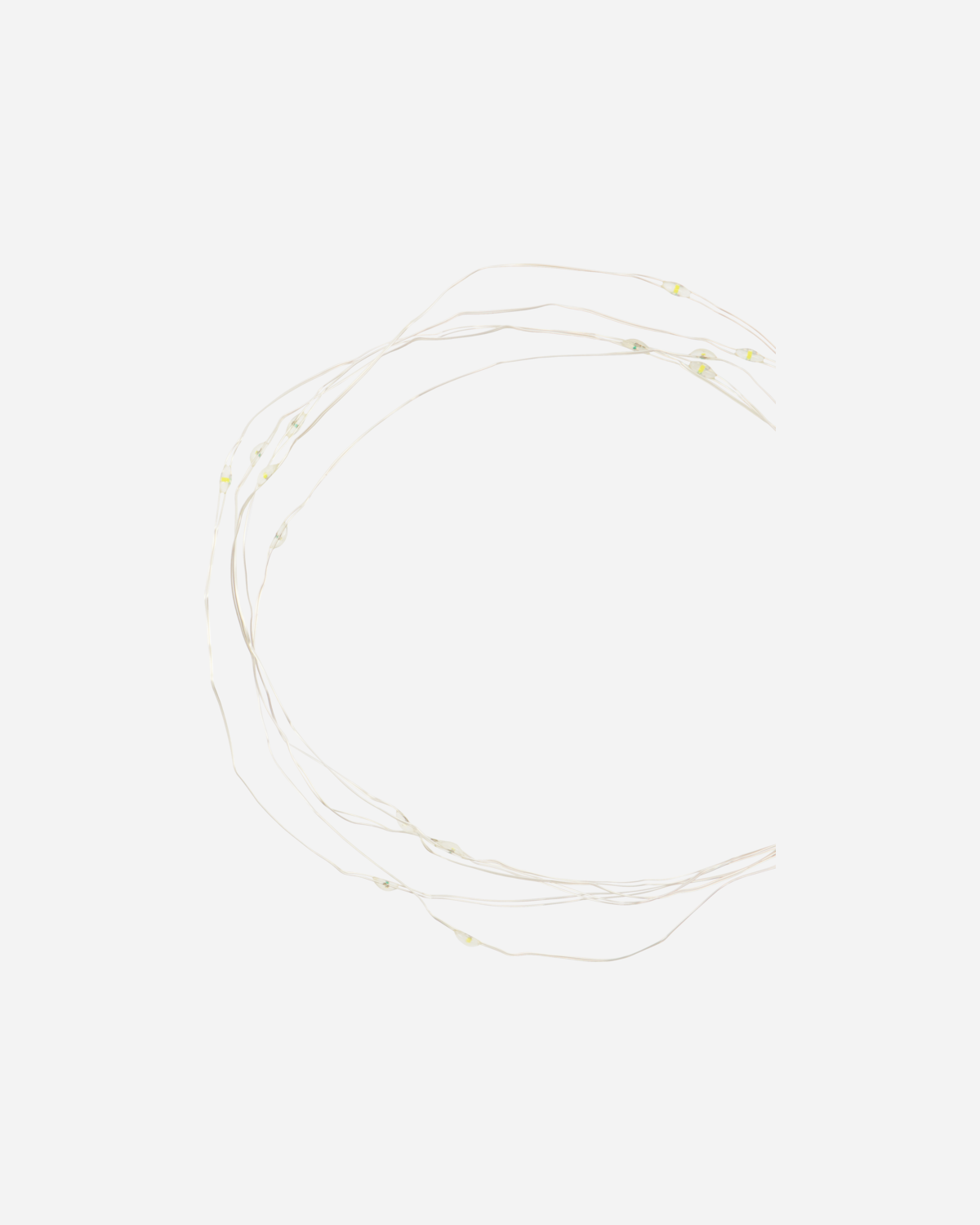 Lyskæde, HD10 m, Sølv