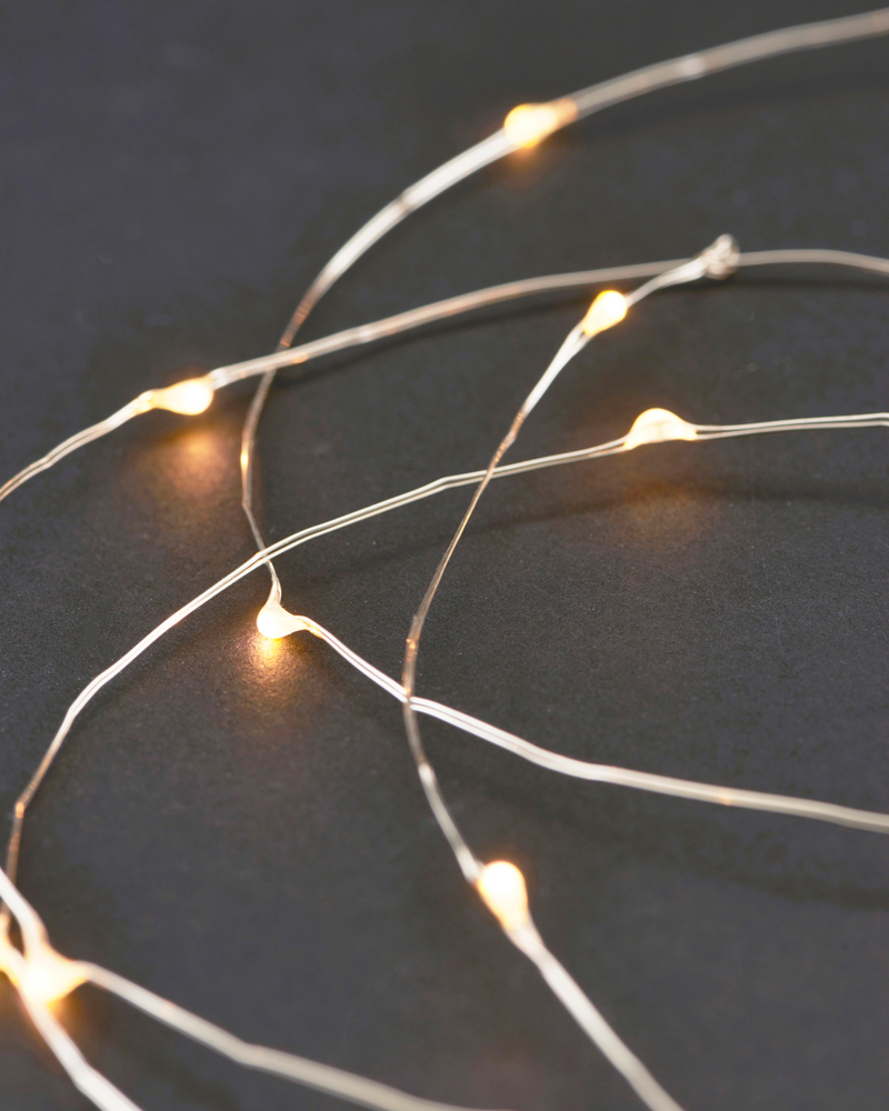 Lyskæde, HD10 m, Sølv