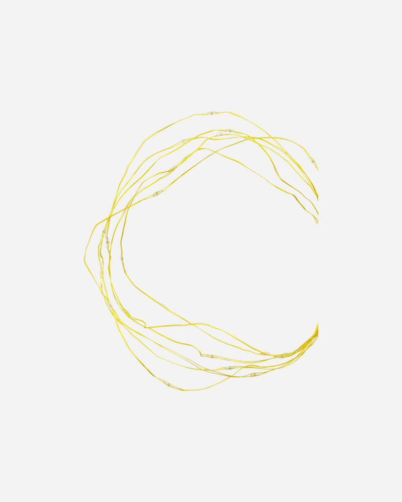 Lyskæde, HD10 m, Messing