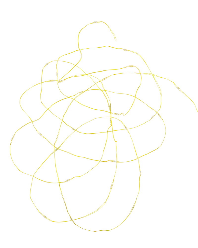 Lyskæde, HD10 m, Messing