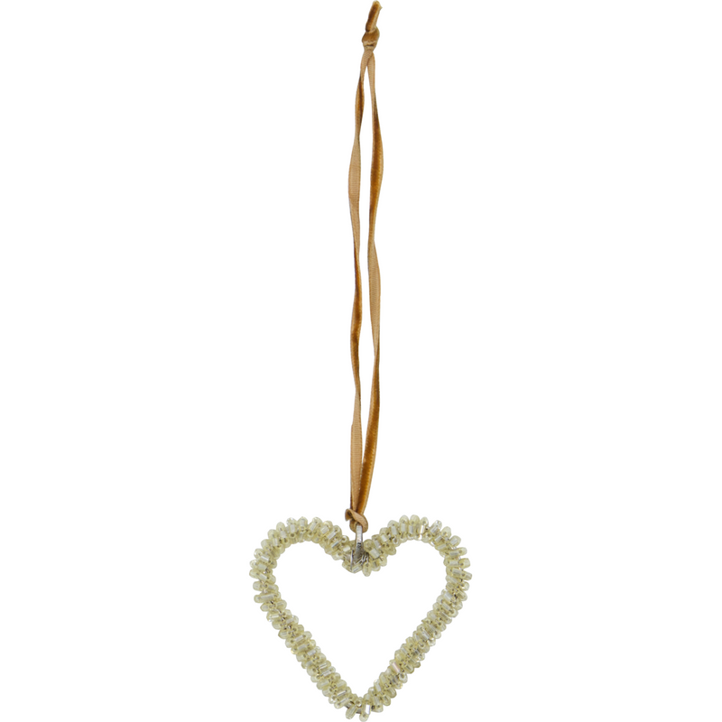 Ornament champagnefarvet