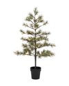 Juletræ med LED-Lys 125 cm.