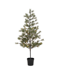 Juletræ med LED-Lys 180 cm.