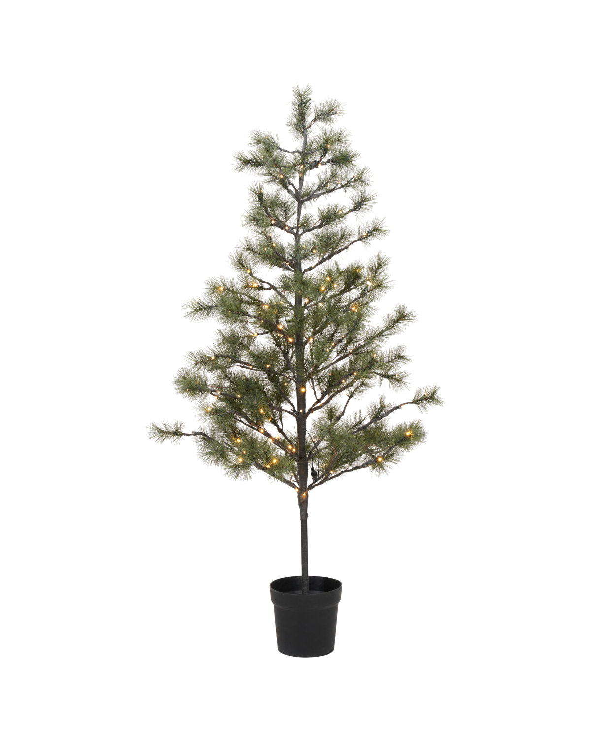 Juletræ med LED-Lys 180 cm.