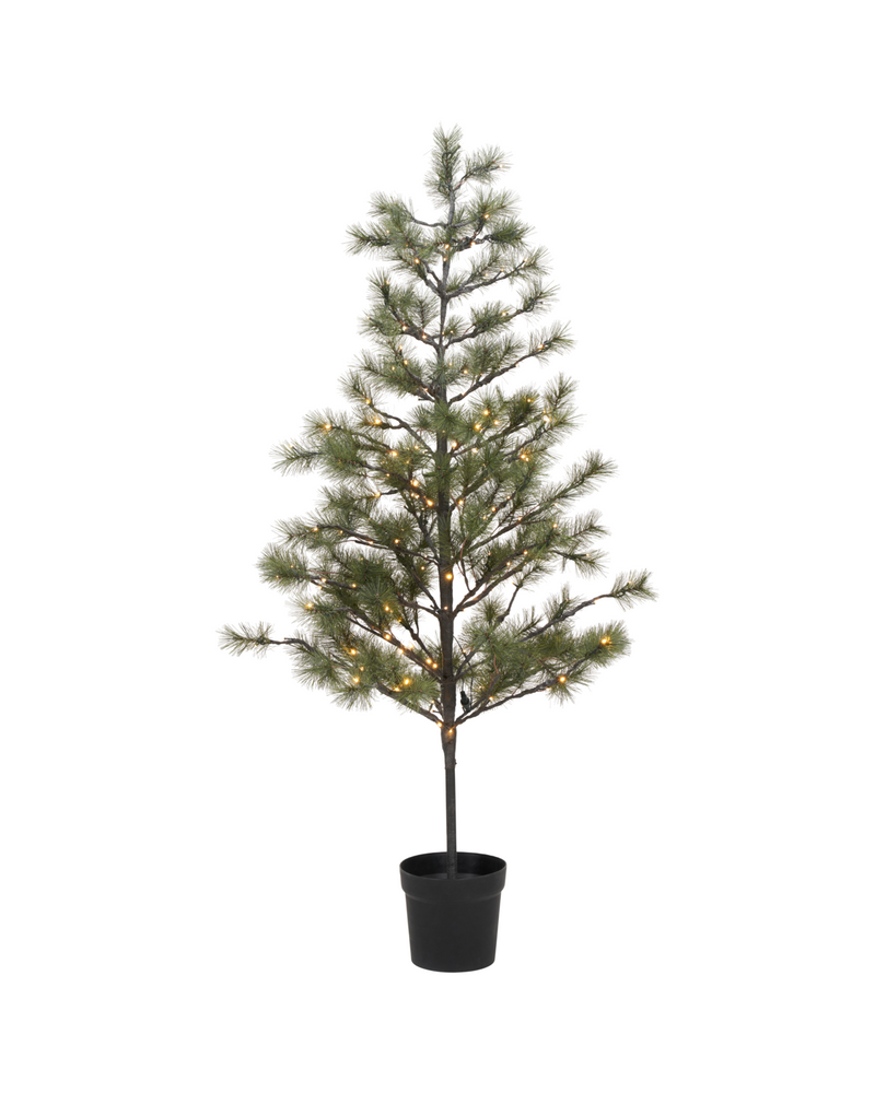Juletræ med LED-Lys 180 cm.