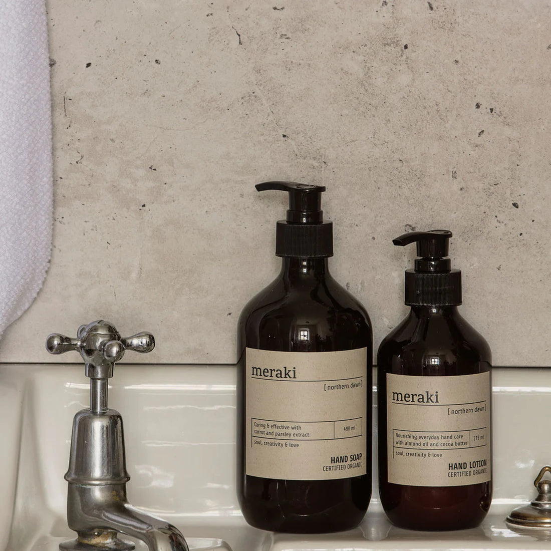 Hand soap, Northern dawn, Brun