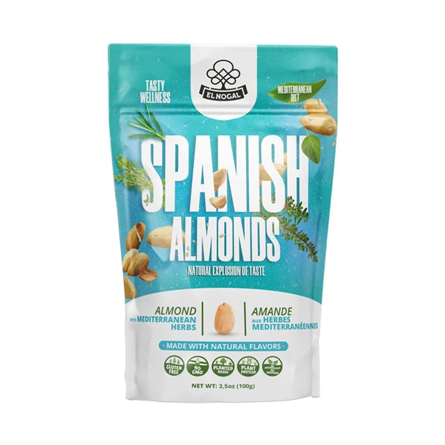 Spanske mandler med urter 100 gr.