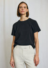 T-shirt Luna - Sort