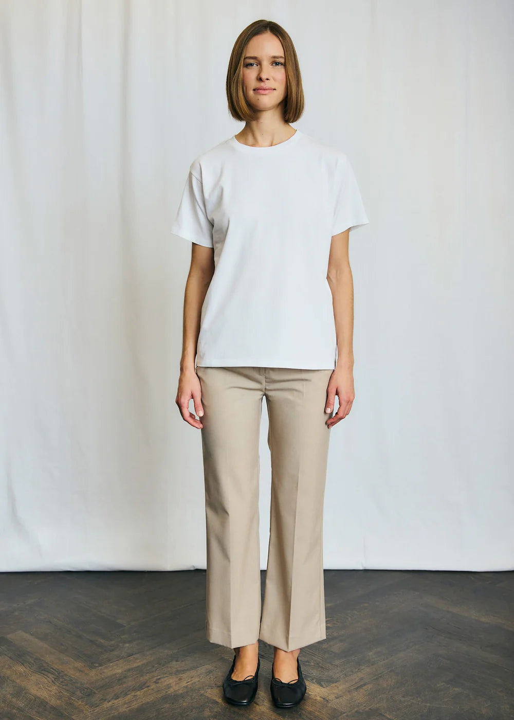 T-shirt Luna - Hvid