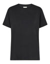 T-shirt Luna - Sort