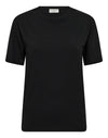 T-shirt Abelone Slimfit - Sort