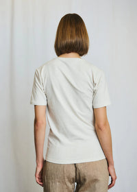 T-shirt Abelone Slimfit - Off white