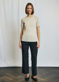 T-shirt Abelone Slimfit - Sand